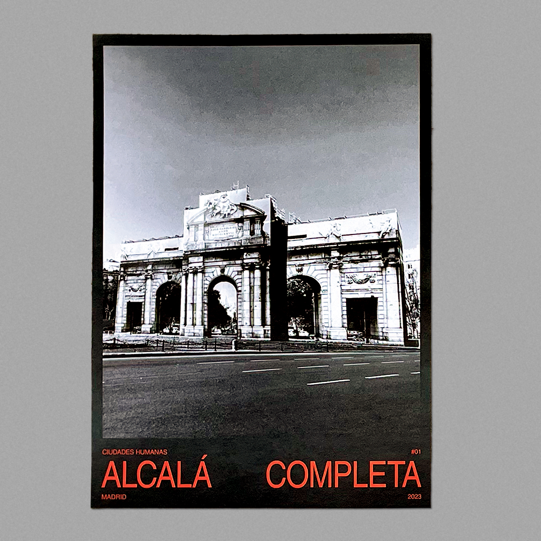 Puerta de Alcalá de Madrid en obras
